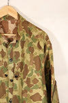 1942~43年頃　アメリカ軍　USMC　フロッグスキン迷彩　3rd Model パラマリーンジャケット　ほぼ未使用品　改造あり