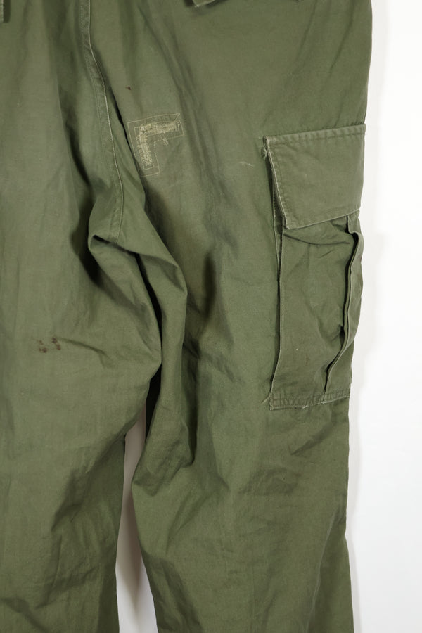 Real Non Ripstop Fabric 3rd Model Jungle Fatigue Pants MEDIUM-REGULAR Used