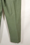 1960's lot, estimated 34 degrees USMC P-56 utility pants, used.