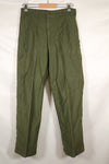 1968 Contract US Army OG-107 Utility Pants Baker Pants, nearly unused.