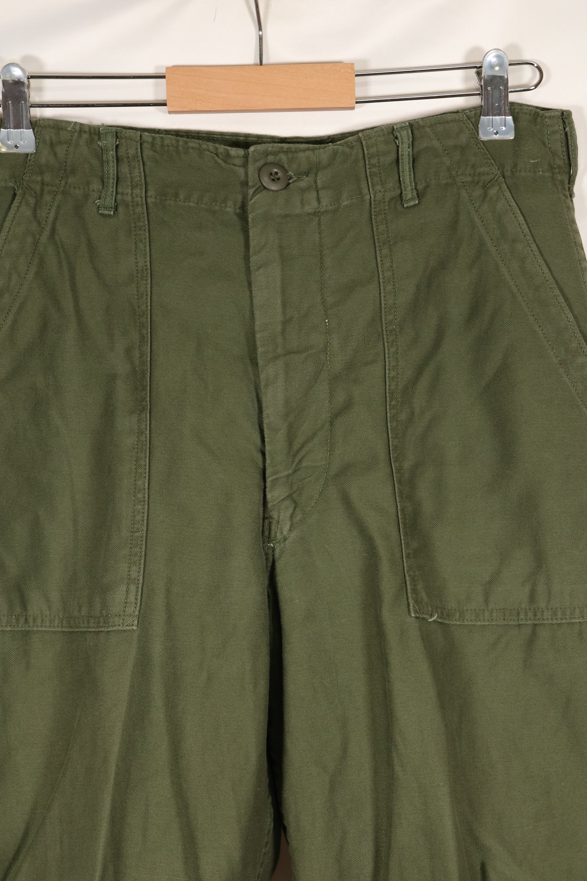 1968 Contract US Army OG-107 Utility Pants Baker Pants, nearly unused.
