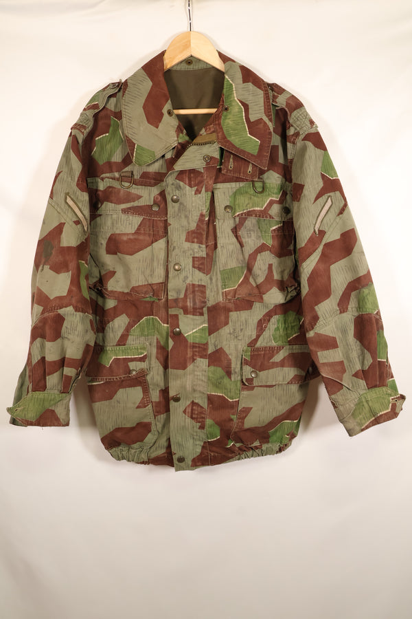 1950s, West Germany, Bundeswehr, Airborne Forces, Sprinter Camouflage, Airborne Jacket, Used