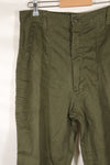 Late 1960s-70s lot, presumed PX item, 36 x 32 OG-107 utility pants, baker pants, used.