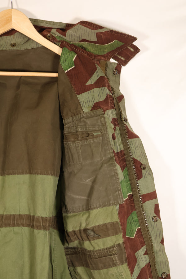 1950s, West Germany, Bundeswehr, Airborne Forces, Sprinter Camouflage, Airborne Jacket, Used