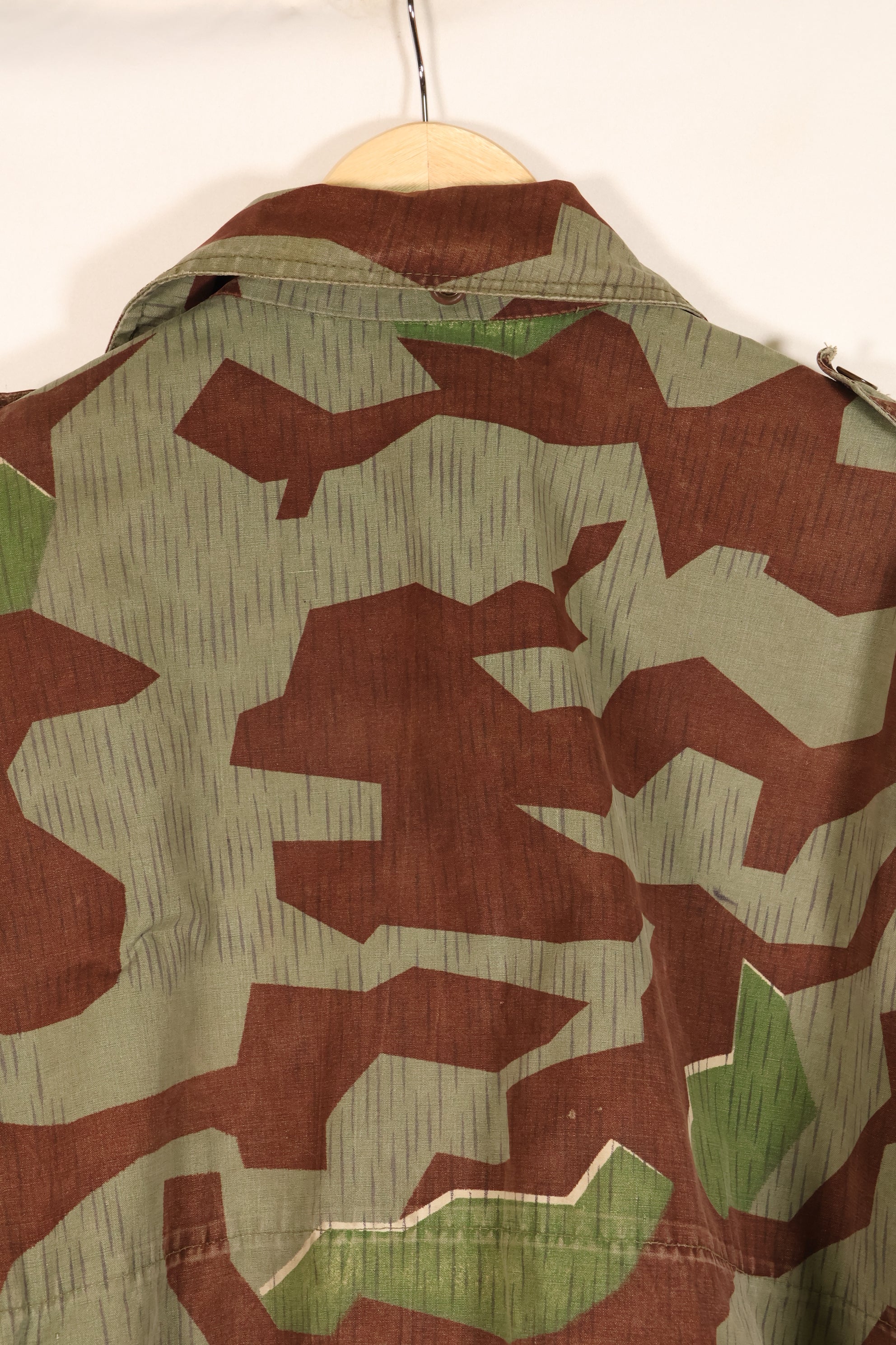 1950s, West Germany, Bundeswehr, Airborne Forces, Sprinter Camouflage, Airborne Jacket, Used