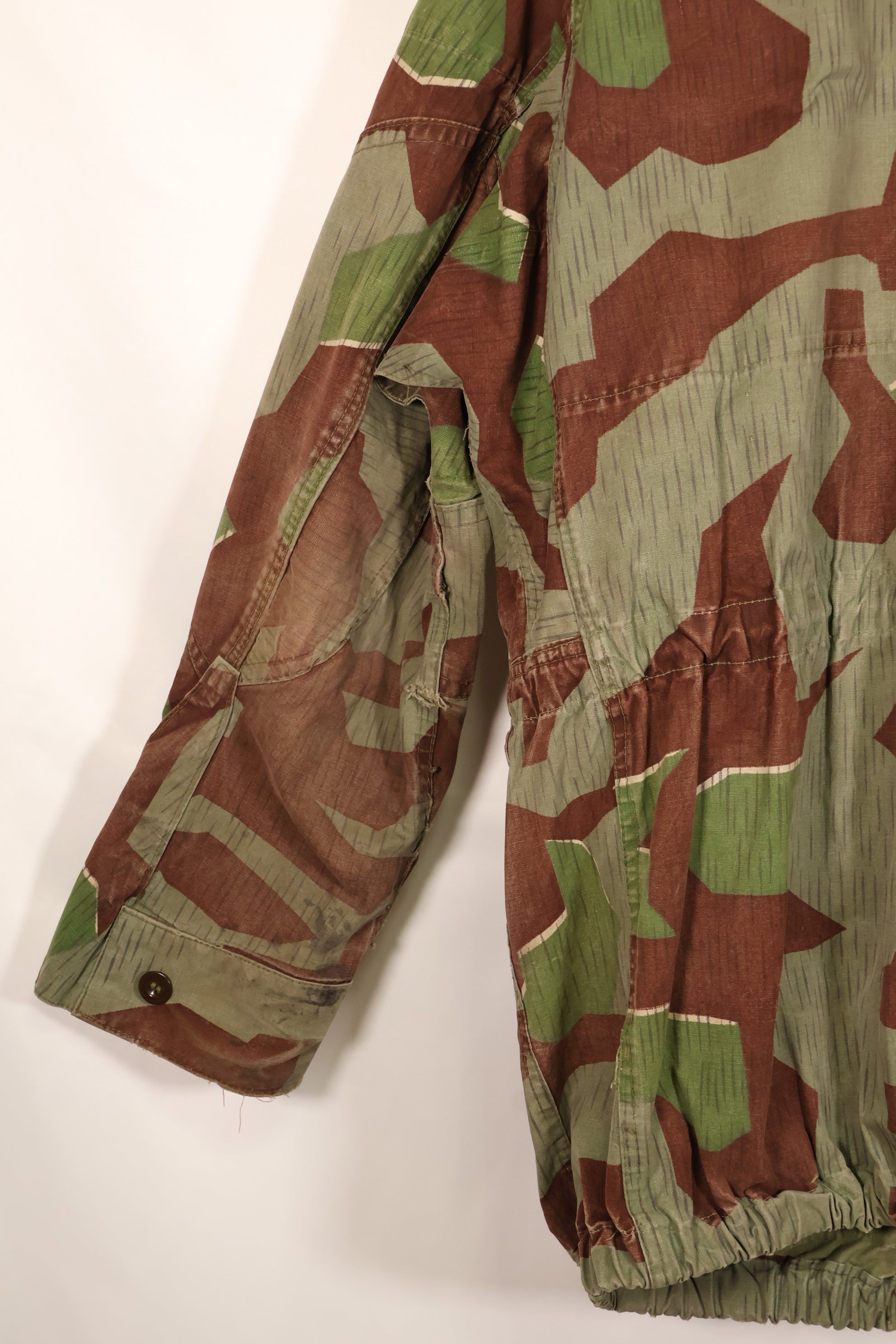 1950s, West Germany, Bundeswehr, Airborne Forces, Sprinter Camouflage, Airborne Jacket, Used