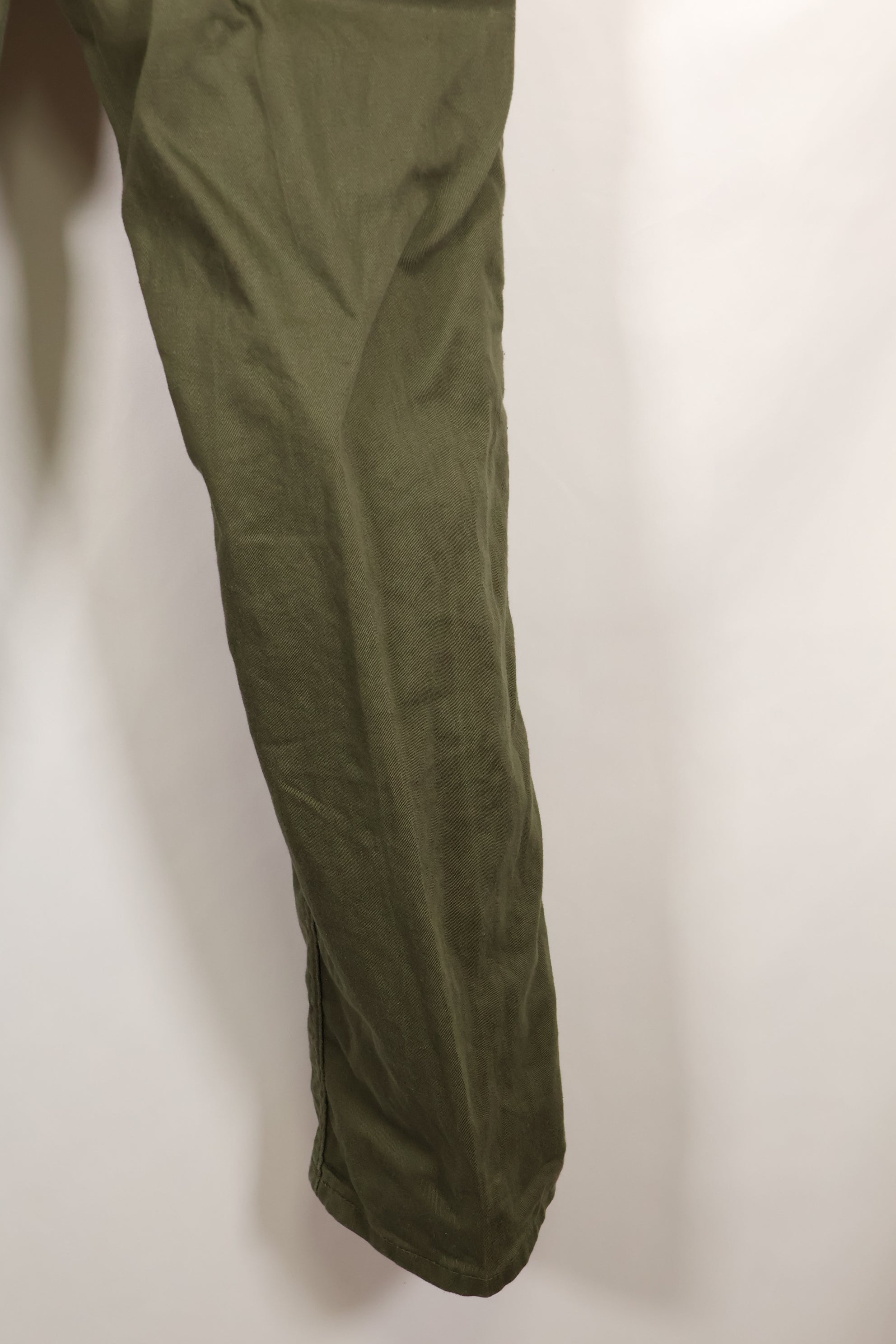 Late 1960s-70s lot, presumed PX item, 36 x 32 OG-107 utility pants, baker pants, used.