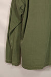 Real 1950s U.S. Army cotton utility shirt, used.