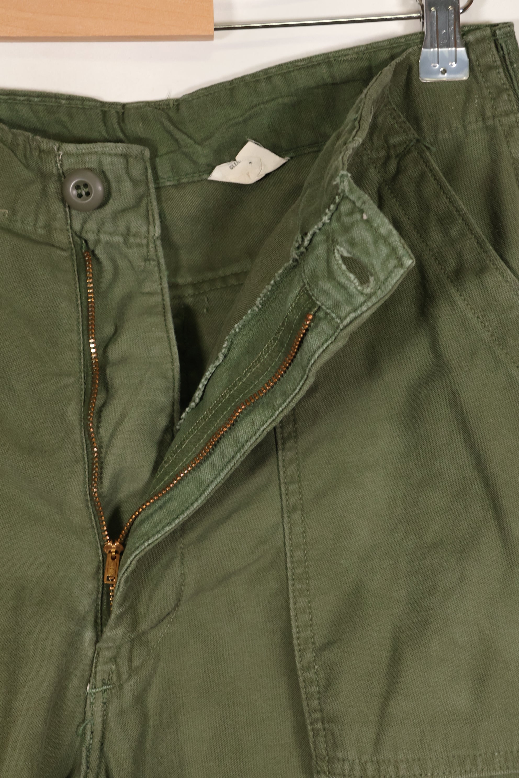 1968 Contract 32x 31 US Army OG-107 Utility Pants Baker Pants Used