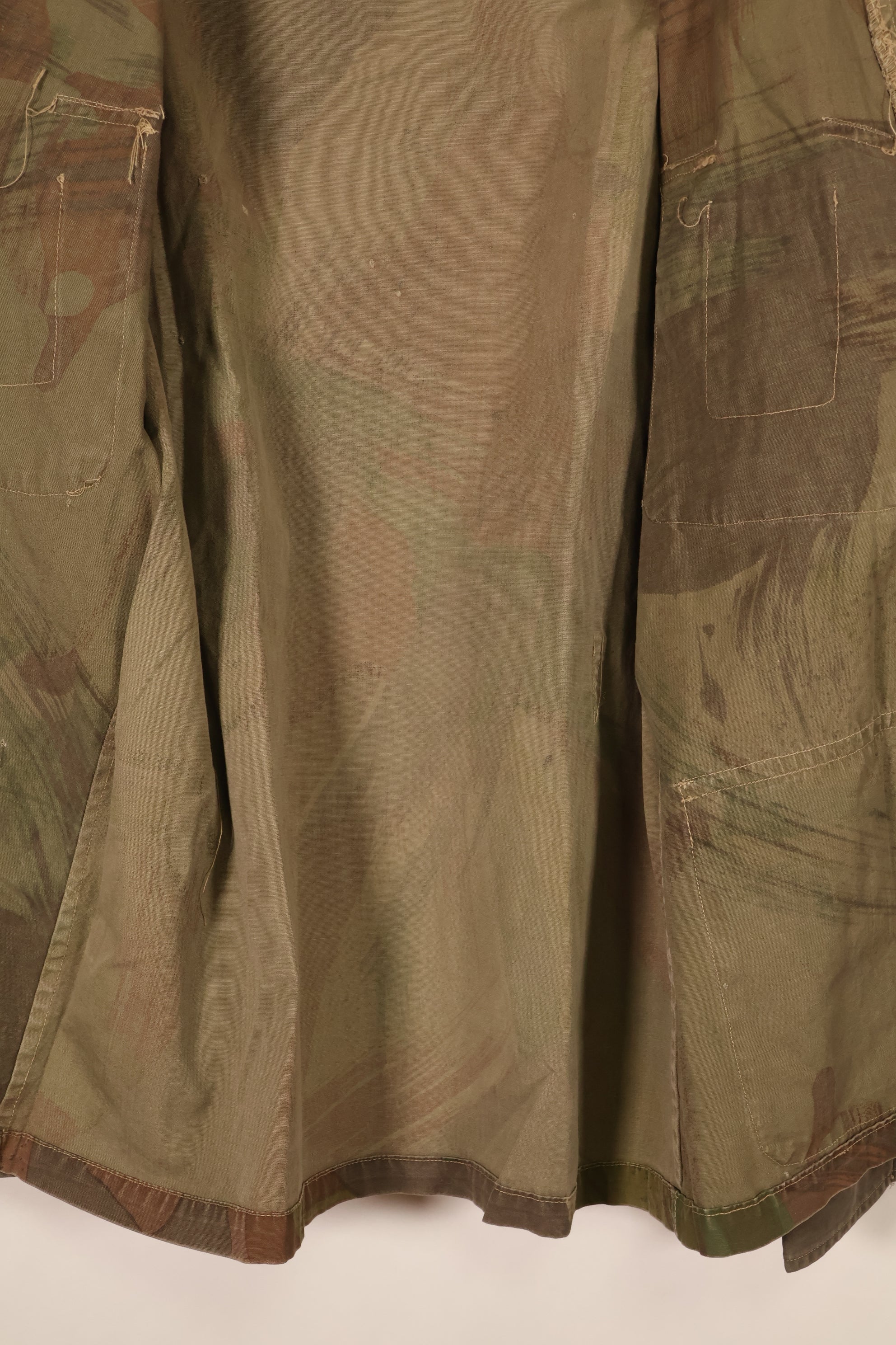 1963年頃　南ベトナム　ARVN　アメリカ人アドバイザー　ローカルメイド Windproof迷彩　上下セット　中古品