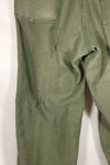 1961 contract, estimated size 36 OG-107 utility pants, baker pants, used.