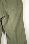 1961 contract, estimated size 36 OG-107 utility pants, baker pants, used.