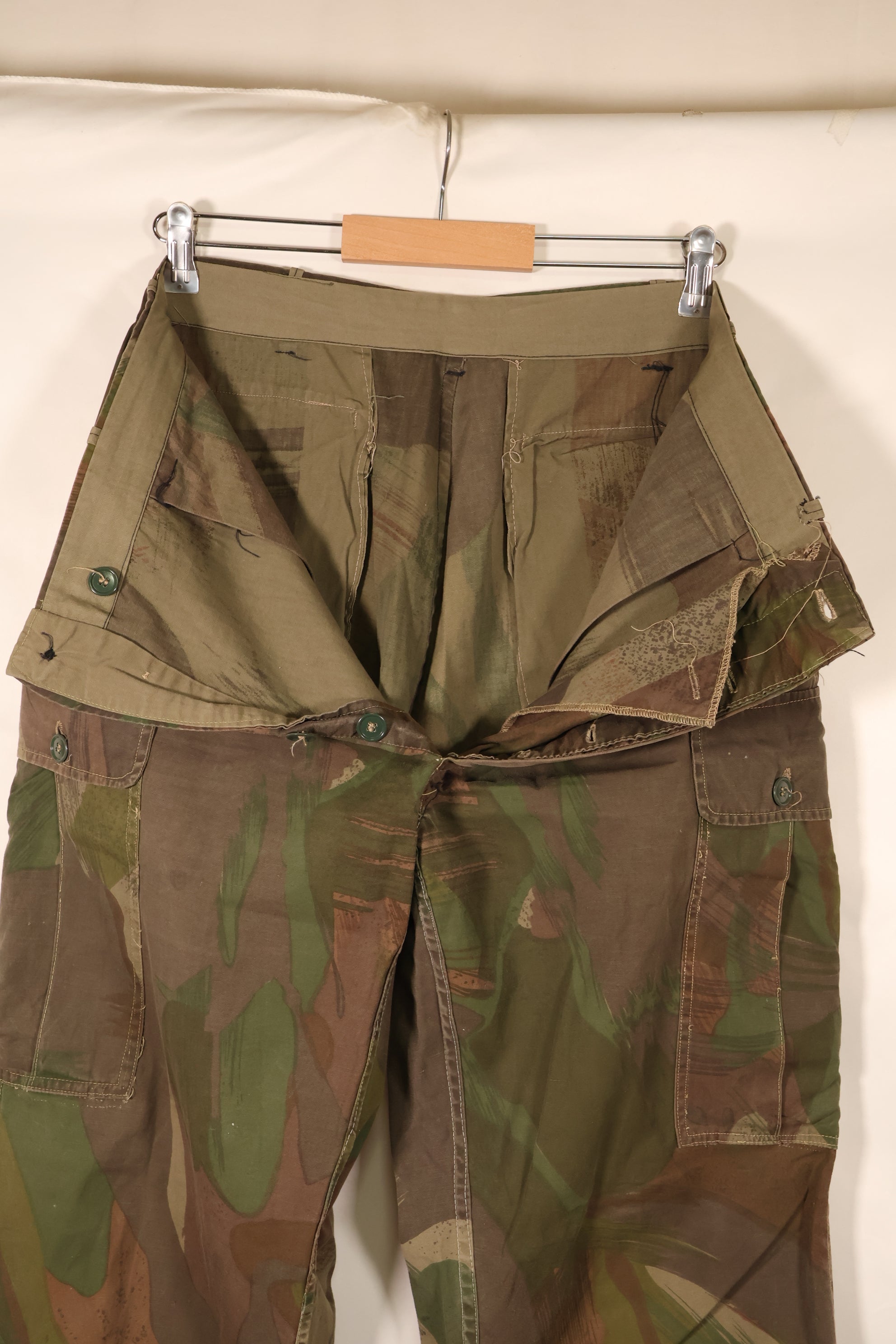 1963年頃　南ベトナム　ARVN　アメリカ人アドバイザー　ローカルメイド Windproof迷彩　上下セット　中古品