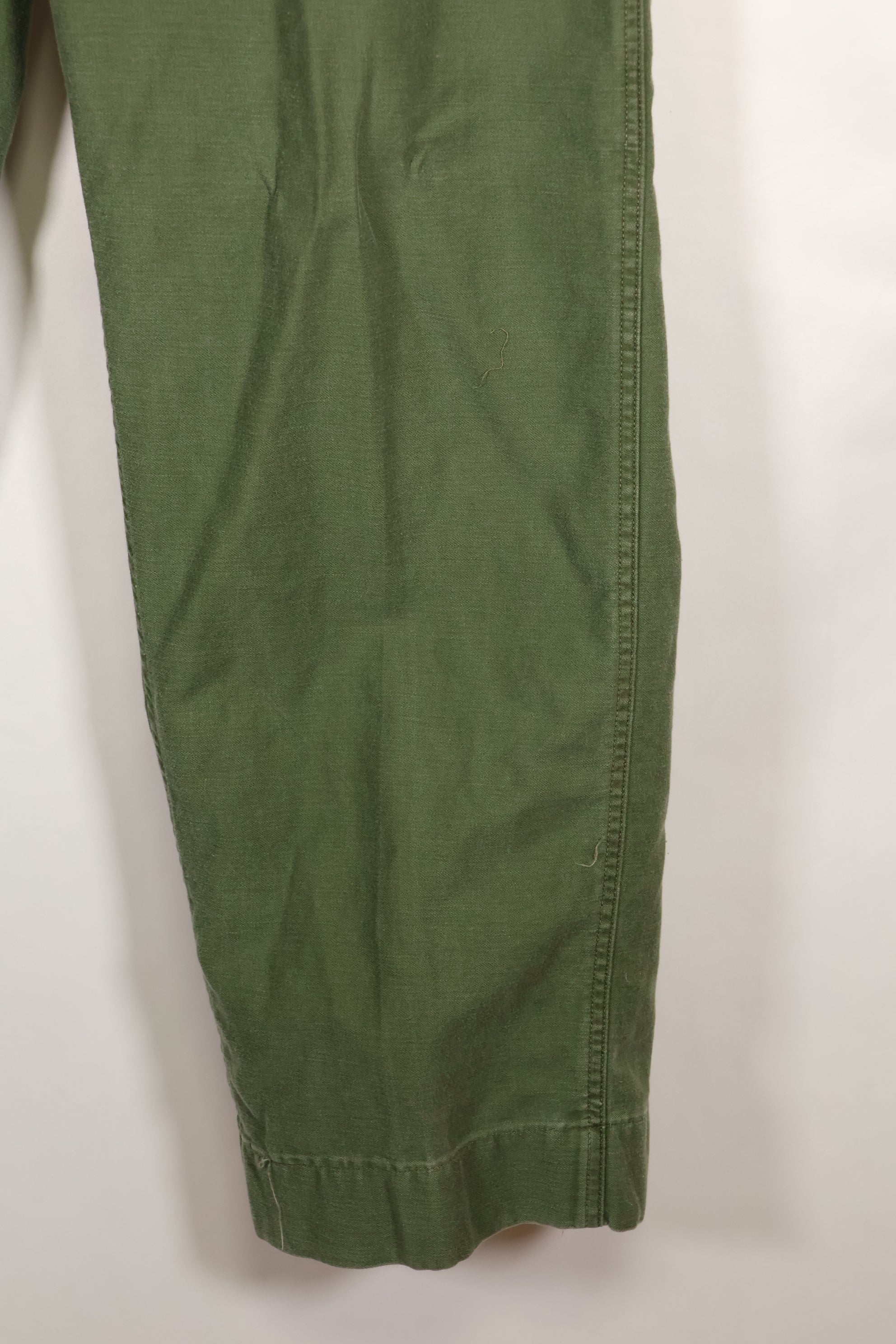 1950s-60s, estimated size 34 USMC P-56 utility pants, used.