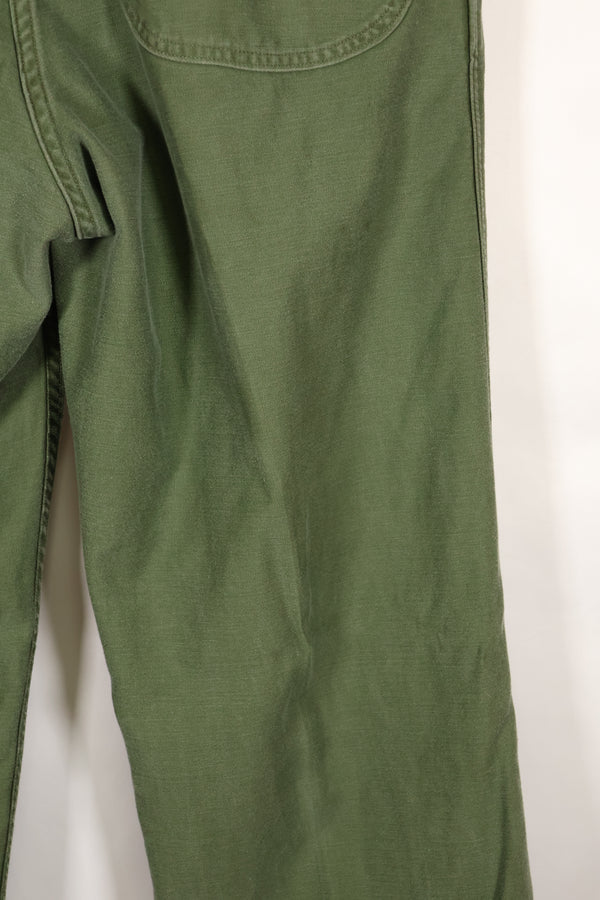 1950s-60s, estimated size 34 USMC P-56 utility pants, used.