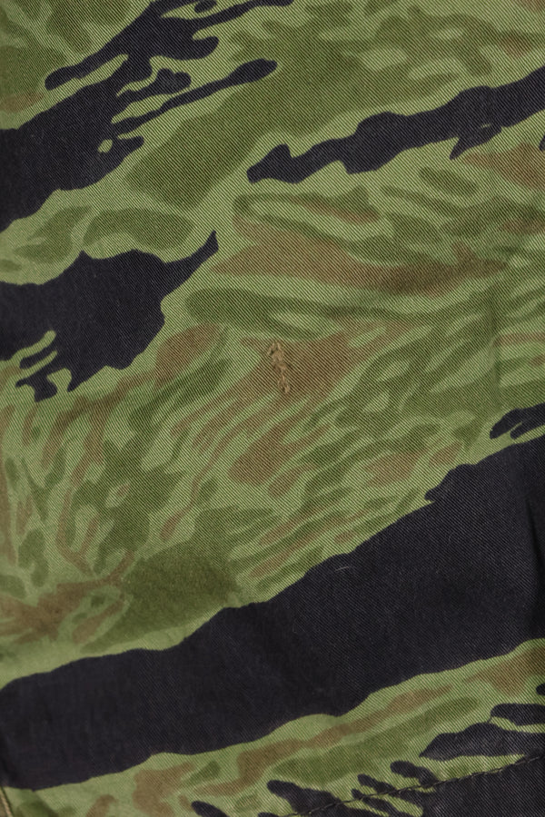 Late 1960s, South Vietnamese Marine Corps (VNMC), 4th Pattern, Sea Wave, Tiger Stripe Shirt, Used
