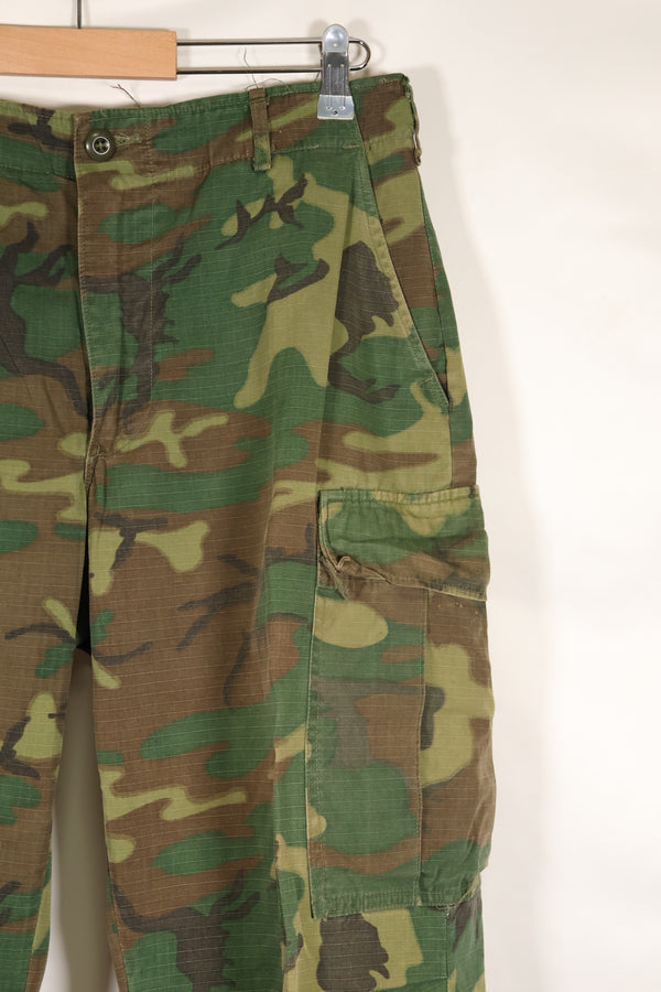 1968 contract, estimated M-S ERDL Greenleaf Jungle Fatigue pants, used.