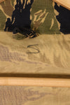 Circa 1965, Made in Japan, US-S, Okinawa Tiger Pattern, Tiger Stripe, US-cut shirt, JWD, Used
