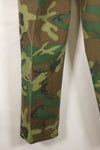 1968 contract missing size tag Ripstop ERDL camouflage Fatigue pants, used.