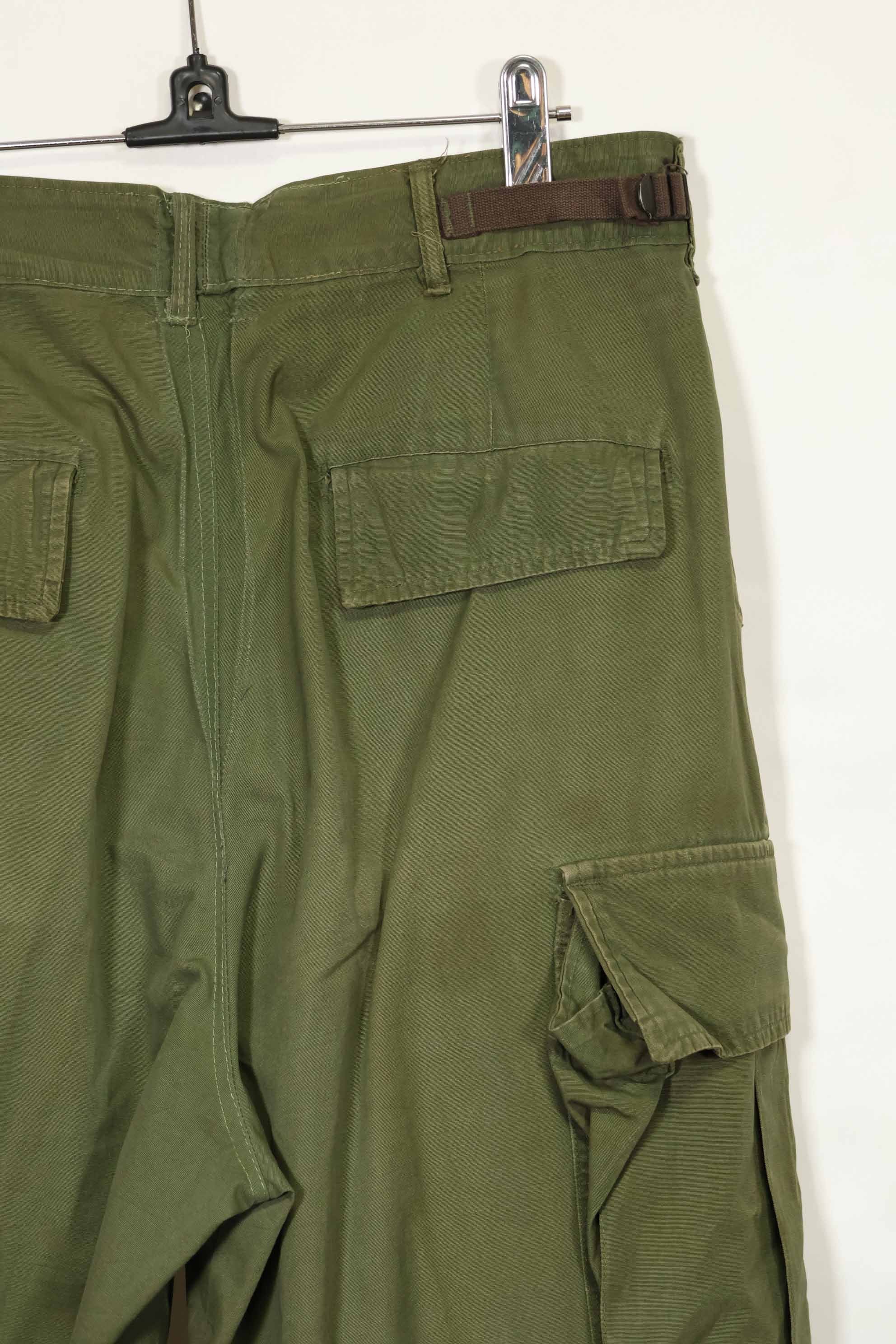 1967 Contract 3rd Model Jungle Fatigue Pants No Size Tag Used