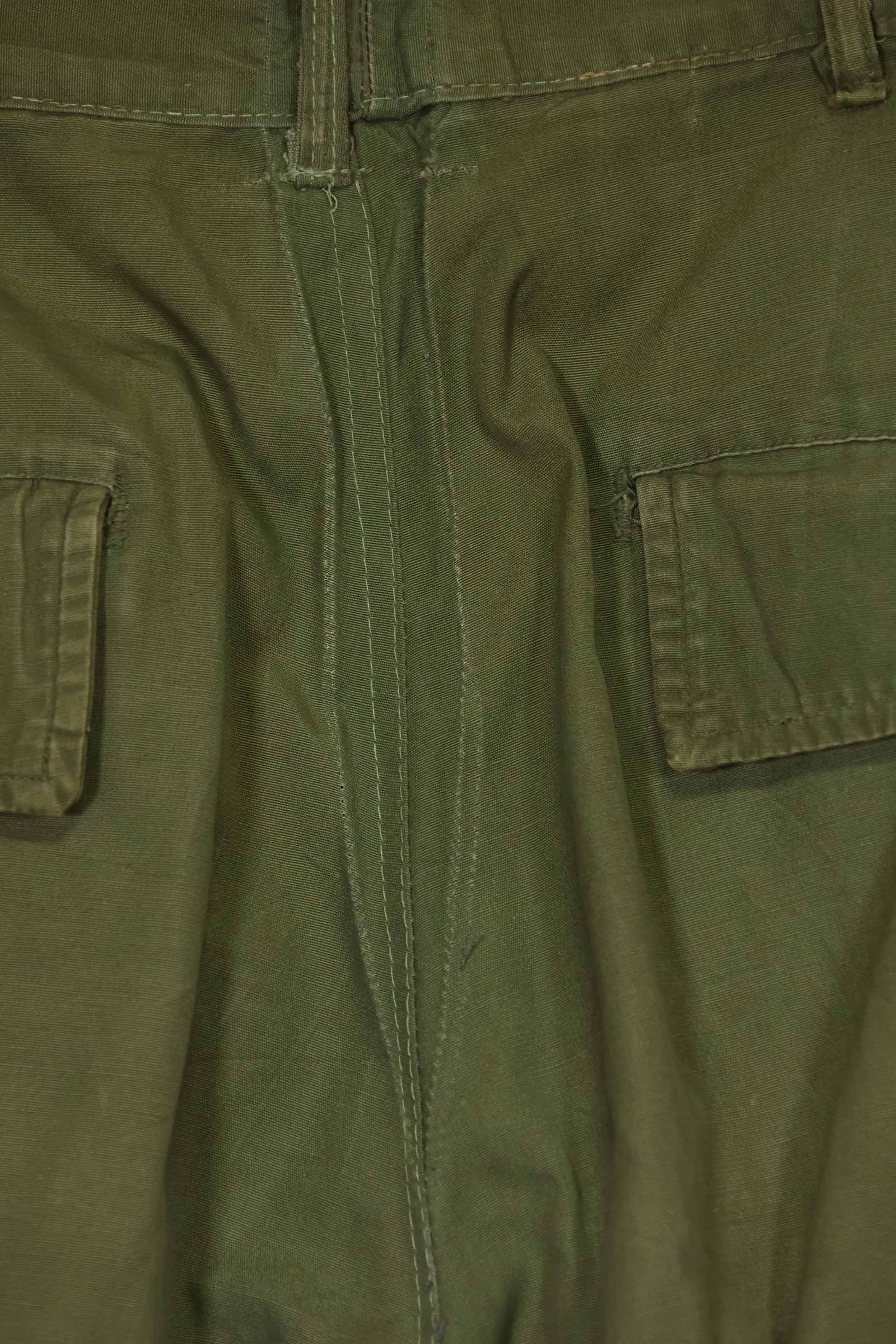 1967 Contract 3rd Model Jungle Fatigue Pants No Size Tag Used