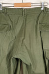 1969 Contract X-L-R 4th Model Jungle Fatigue Pants, used, largest size, rare.