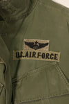 Real 1966-67 3rd Model Jungle Fatigue Jacket M-S USAF First Attached Used