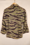 Late 1960s—Estimated US-S—Late War Lightweight—Tiger Stripe—Shirt—Some wear and fading—Used