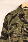 Circa 1965–66 | A-M | Okinawa Tiger | JWD | Asian Cut | Tiger Stripe Shirt | Minimal Fading | Used