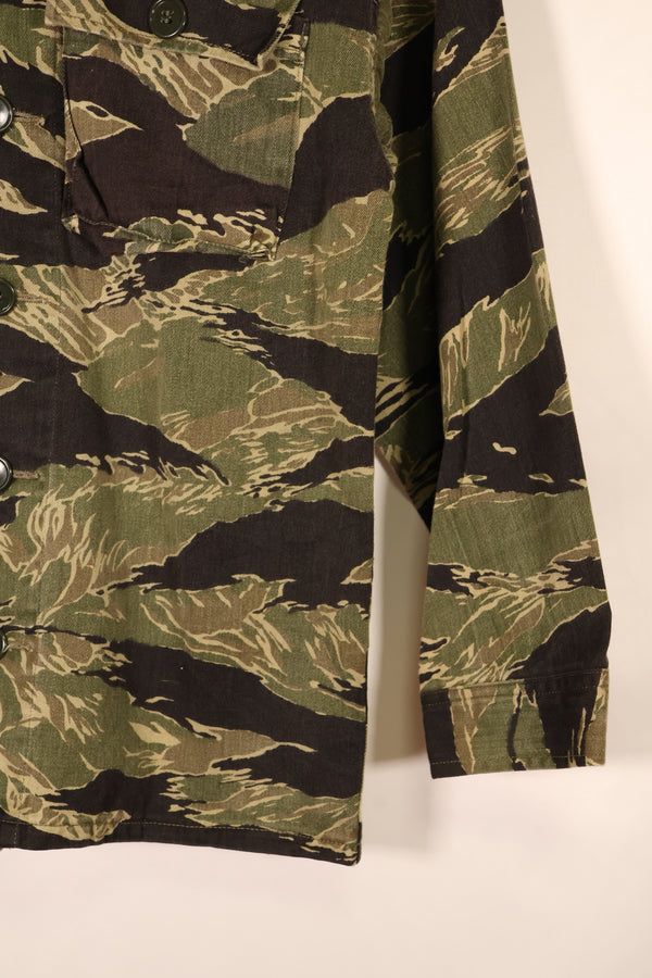 Circa 1965–66 | A-M | Okinawa Tiger | JWD | Asian Cut | Tiger Stripe Shirt | Minimal Fading | Used