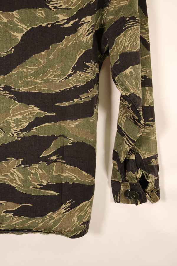 Circa 1965–66 | A-M | Okinawa Tiger | JWD | Asian Cut | Tiger Stripe Shirt | Minimal Fading | Used
