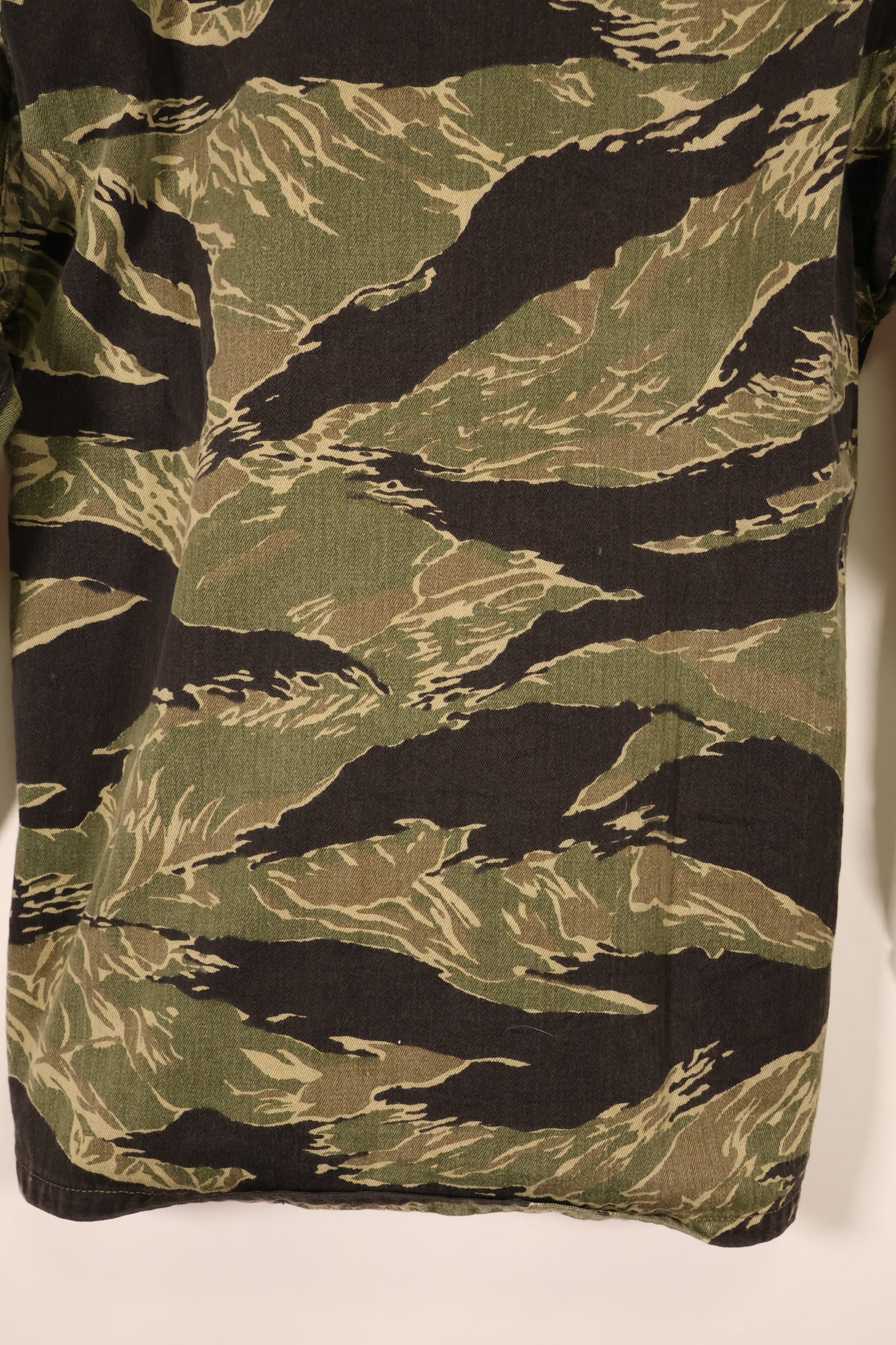Circa 1965–66 | A-M | Okinawa Tiger | JWD | Asian Cut | Tiger Stripe Shirt | Minimal Fading | Used