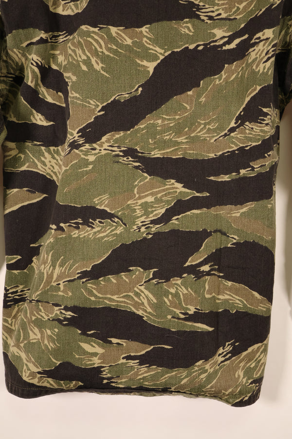 Circa 1965–66 | A-M | Okinawa Tiger | JWD | Asian Cut | Tiger Stripe Shirt | Minimal Fading | Used