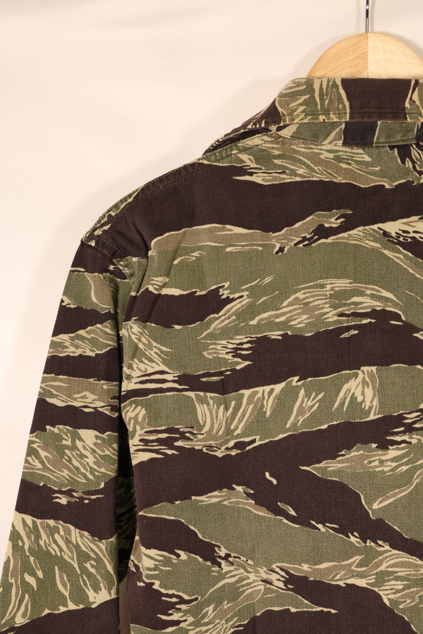 Circa 1965–65 | Okinawa Tiger Pattern | JWD | Tiger Stripe | Asian Cut | Shirt | Used