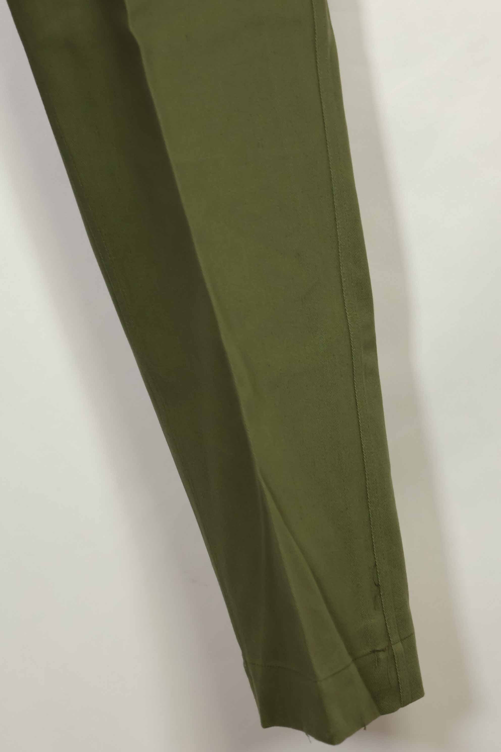 1969 Deadstock Australian Army OD Fatigue Pants, never used.