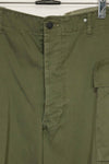 1950's U.S. Army Cotton Utility Pants, used, same model as the Great War.