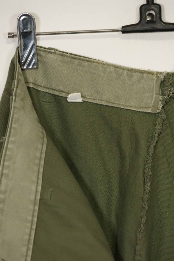 1950's U.S. Army Cotton Utility Pants, used, same model as the Great War.