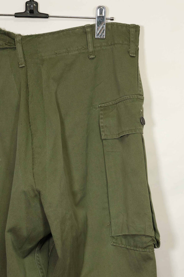 1950's U.S. Army Cotton Utility Pants, used, same model as the Great War.