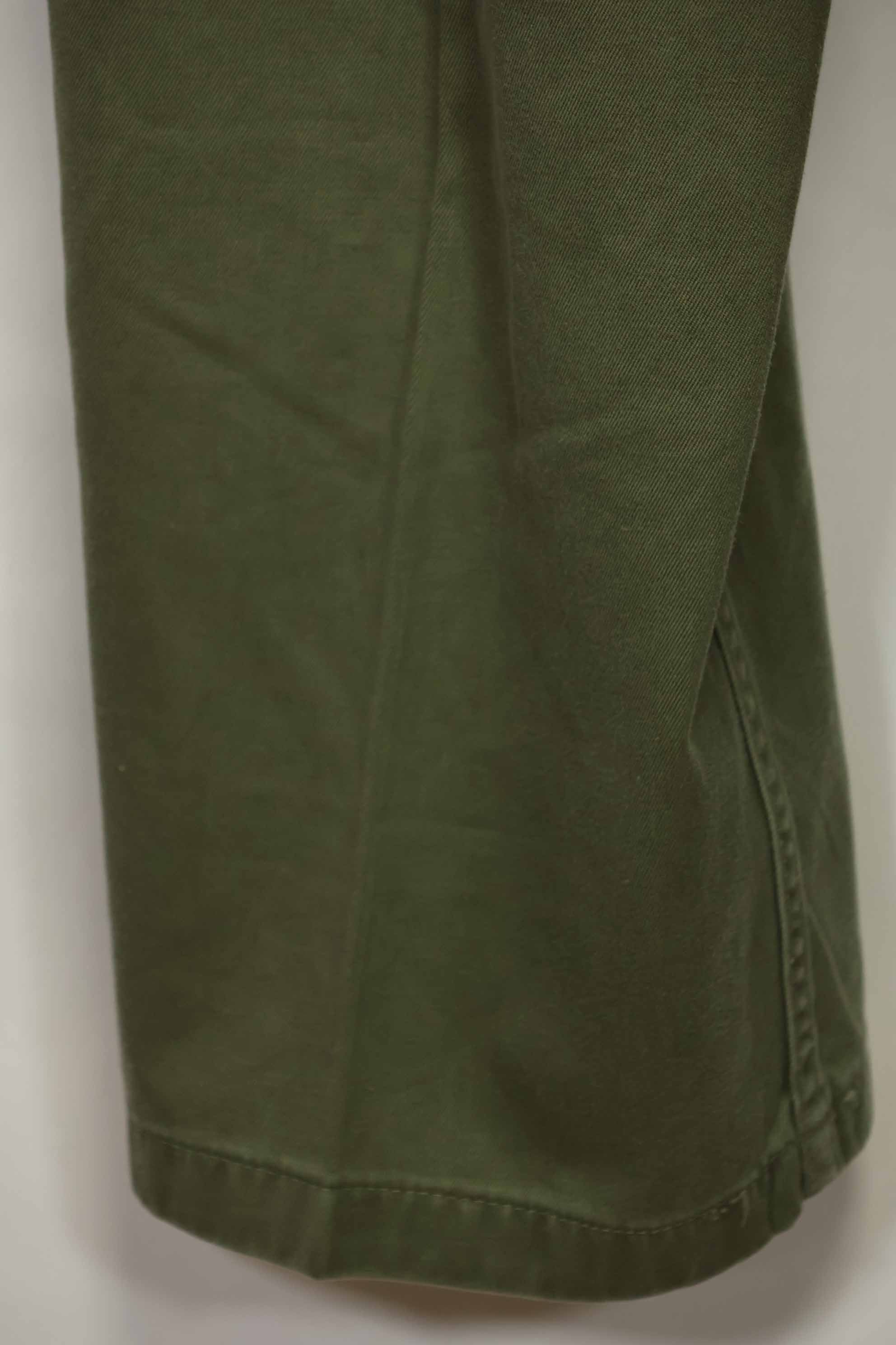 1950's U.S. Army Cotton Utility Pants, used, same model as the Great War.