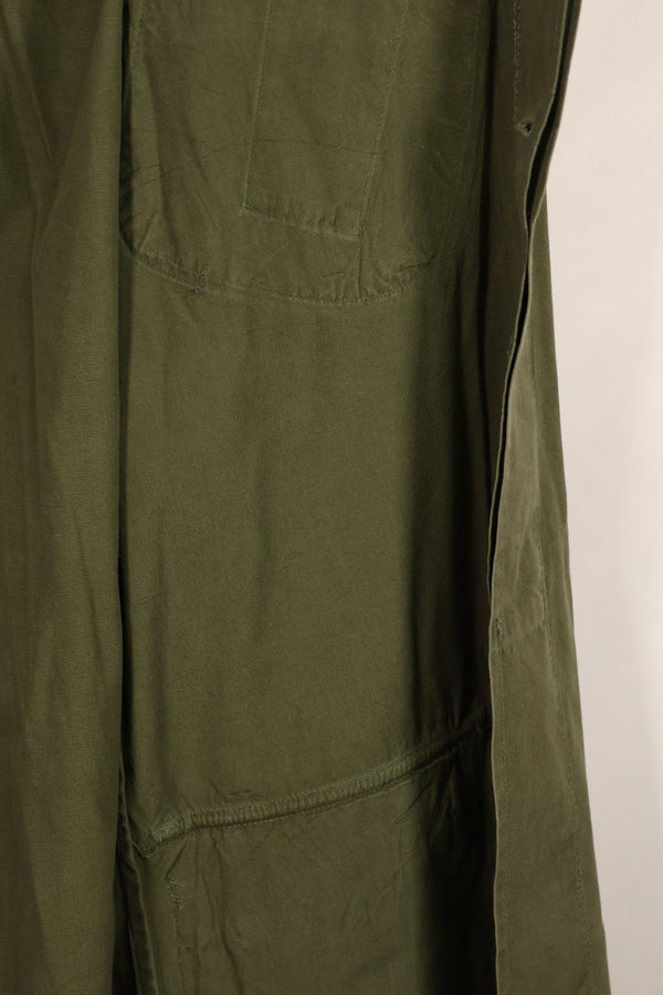 Real circa 1966-1967 lot 3rd Model Jungle Fatigue Jacket, used, size unreadable.