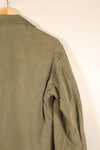 Late 1940s–1950s, U.S. Army, M-47 HBT Utility Shirt with Patches, Used