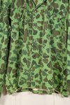 Late 1960s-early 1970s U.S. Navy advisor shirt, frogskin camouflage, locally sourced, used.