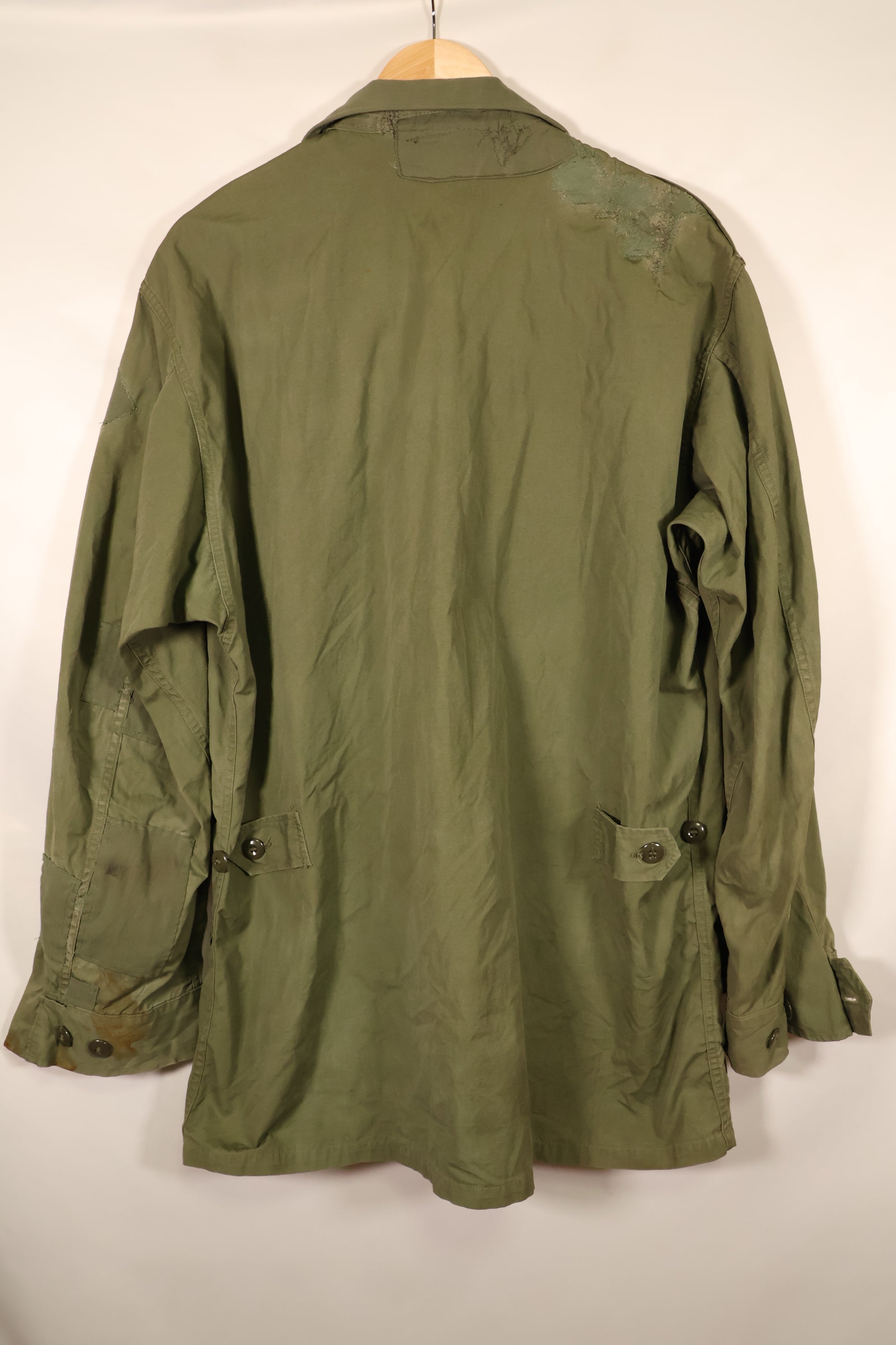 1963 Contract L-L 1st Model Jungle Fatigue Jacket, Repaired, Used