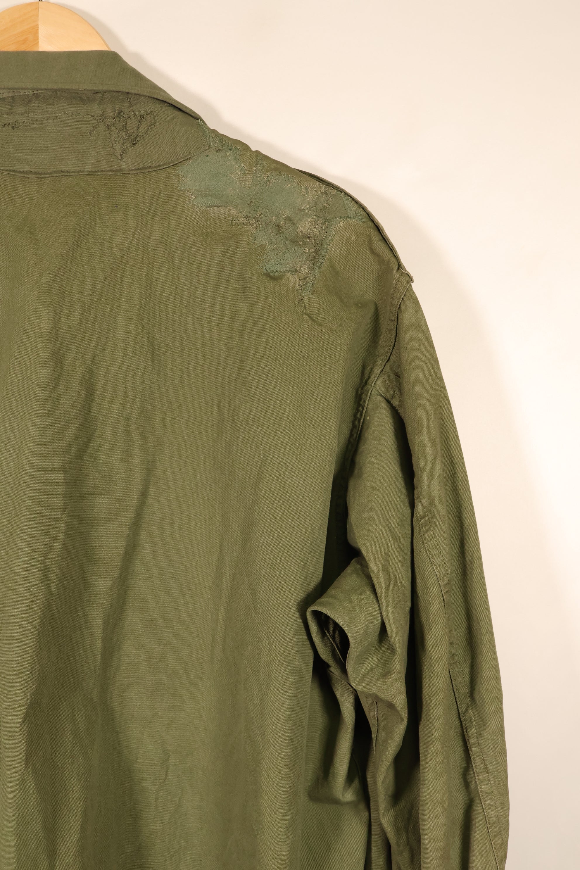 1963 Contract L-L 1st Model Jungle Fatigue Jacket, Repaired, Used