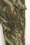 1960s-70s Portuguese Army Lizard Camouflage Cargo Pants, used.