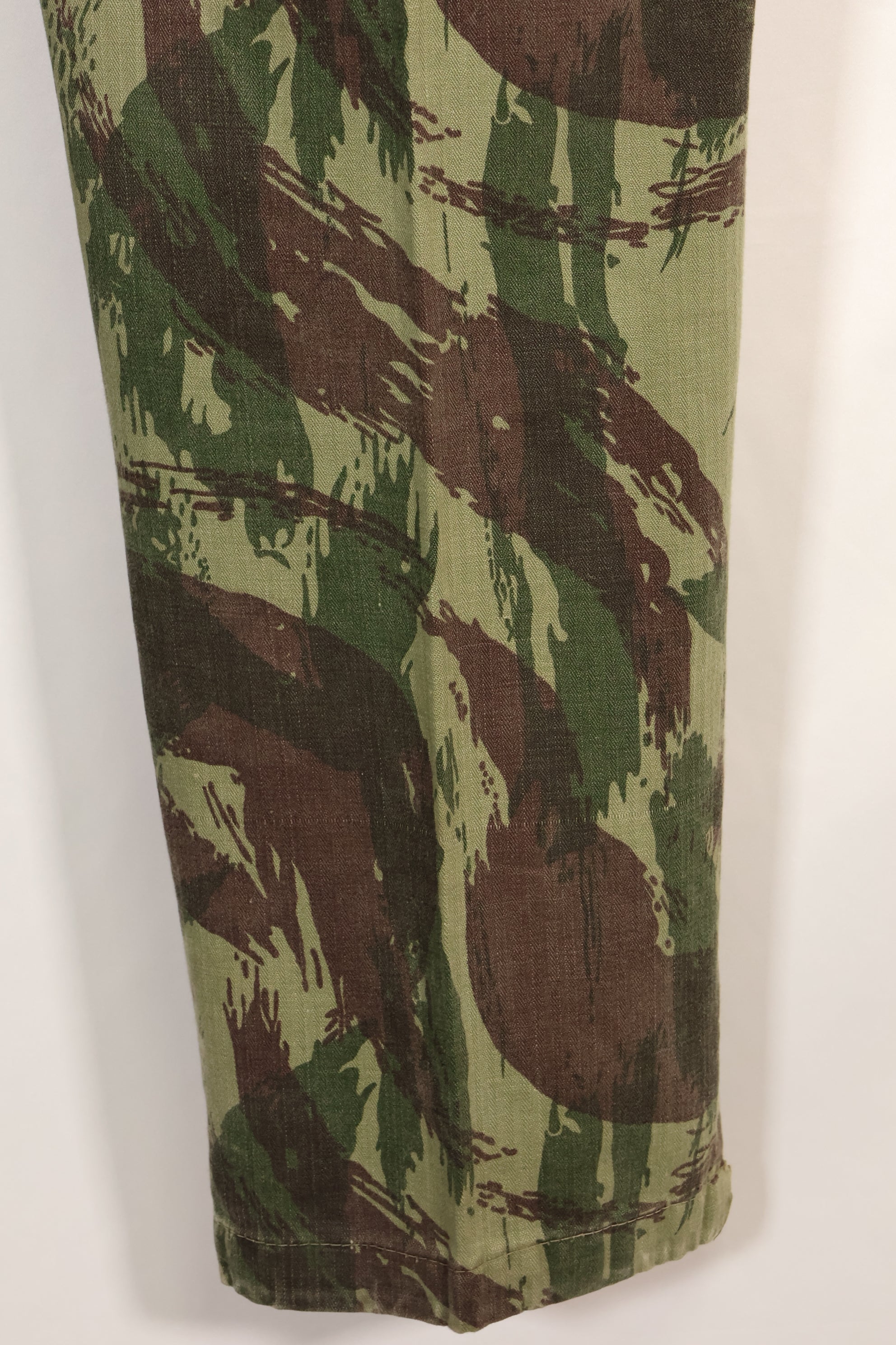 1960s-70s Portuguese Army Lizard Camouflage Cargo Pants, used.