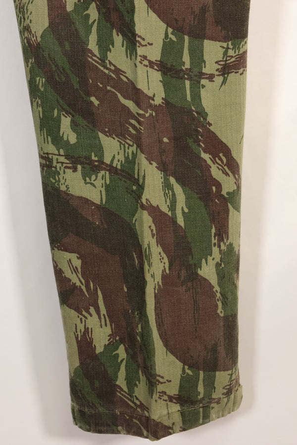 1960s-70s Portuguese Army Lizard Camouflage Cargo Pants, used.