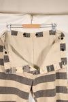1930's-40's Hollywood Movie Costumes, USA, Prisoner Pants, Used.