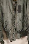 Early 1950s, Size 38, U.S. Air Force (USAF) B-15D Flight Jacket, Modified, Used