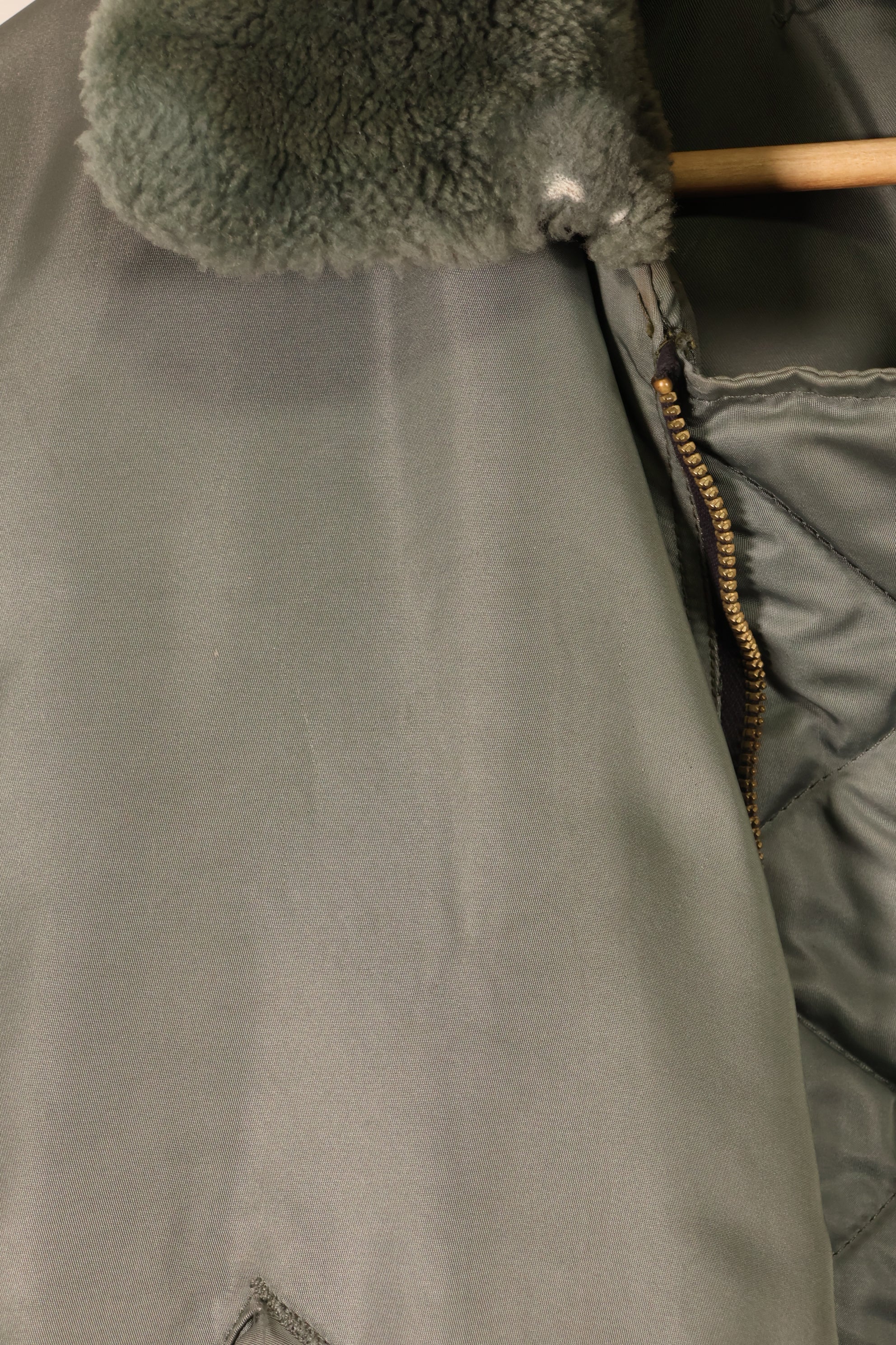 Early 1950s; Estimated size: LARGE or approximately 44; U.S. Air Force; B-15D; Intermediate Flight Jacket; Used